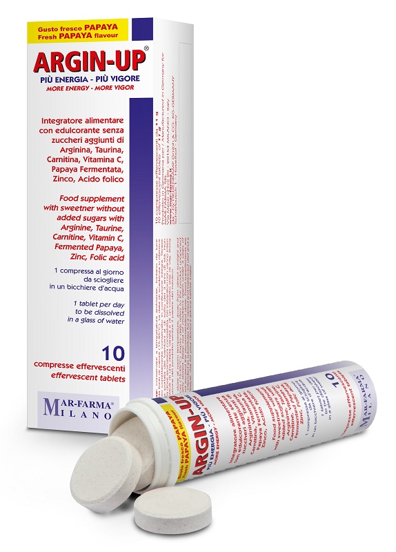 ARGIN UP 10 COMPRESSE EFFERVESCENTI - farmasorriso.com