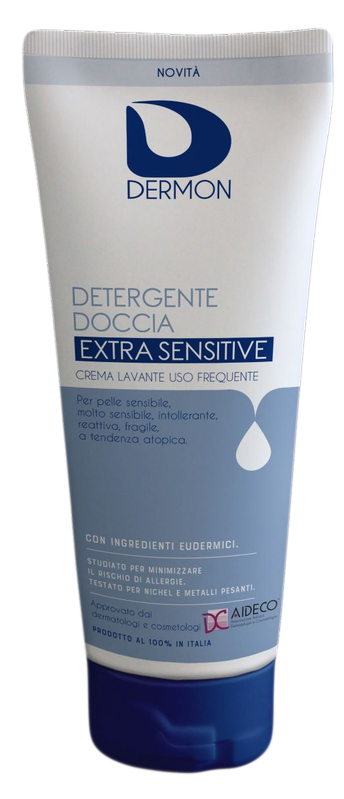 DERMON DETERGENTE DOCCIA EXTRASENSITIVE CREMA LAVANTE USO FREQUENTE 250 ML - farmasorriso.com