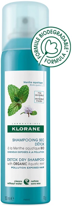 KLORANE SHAMPOO SECCO MENTA 150 ML - farmasorriso.com
