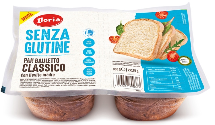 DORIA PAN BAULETTO CLASSICO 2X175 G - farmasorriso.com