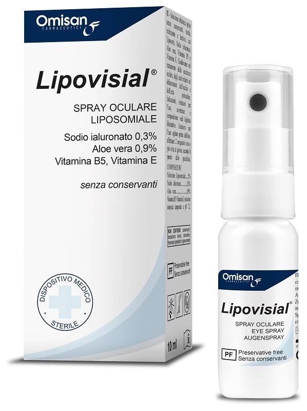 SPRAY OCULARE LIPOSOMIALE LIPOVISIAL 10 ML - farmasorriso.com