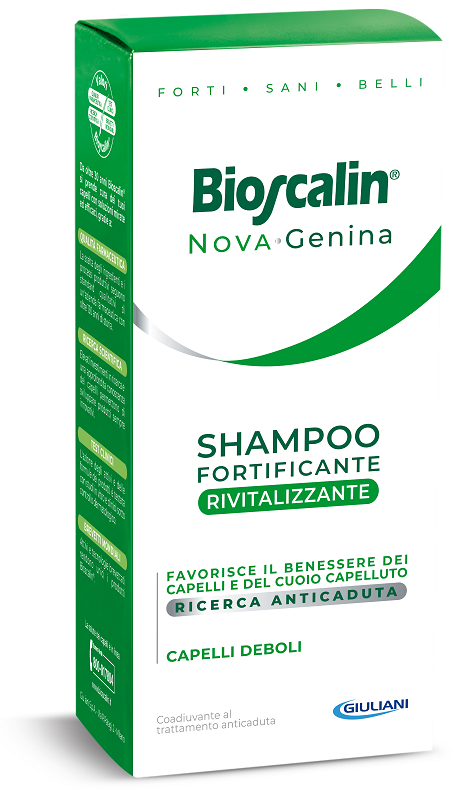 BIOSCALIN NOVA GENINA SHAMPOO FORTIFICANTE RIVITALIZZANTE 200 ML - farmasorriso.com