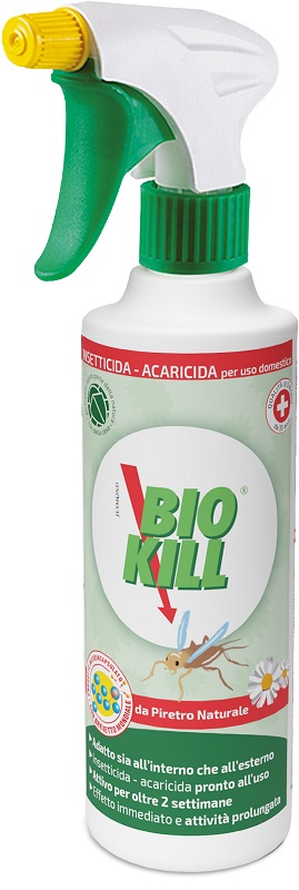 BIOKILL DA PIRETRO NATURALE 375 ML - farmasorriso.com
