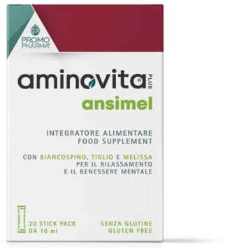AMINOVITA PLUS ANSIMEL 20 STICK PACK - farmasorriso.com
