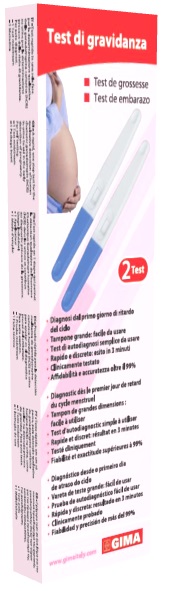TEST GRAVIDANZA MIDSTREAM DOPPIO - farmasorriso.com