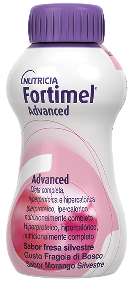 FORTIMEL ADVANCED FRAGOLA DI BOSCO 4 X 200 ML - farmasorriso.com