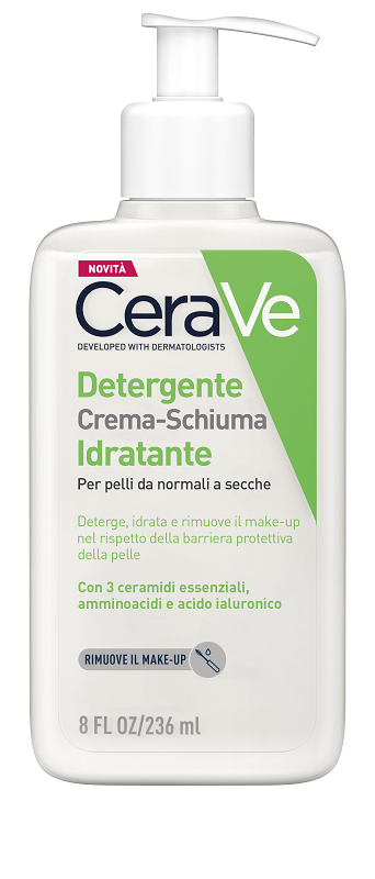 CERAVE CREAM TO FOAM CLEANSER 236 ML - farmasorriso.com