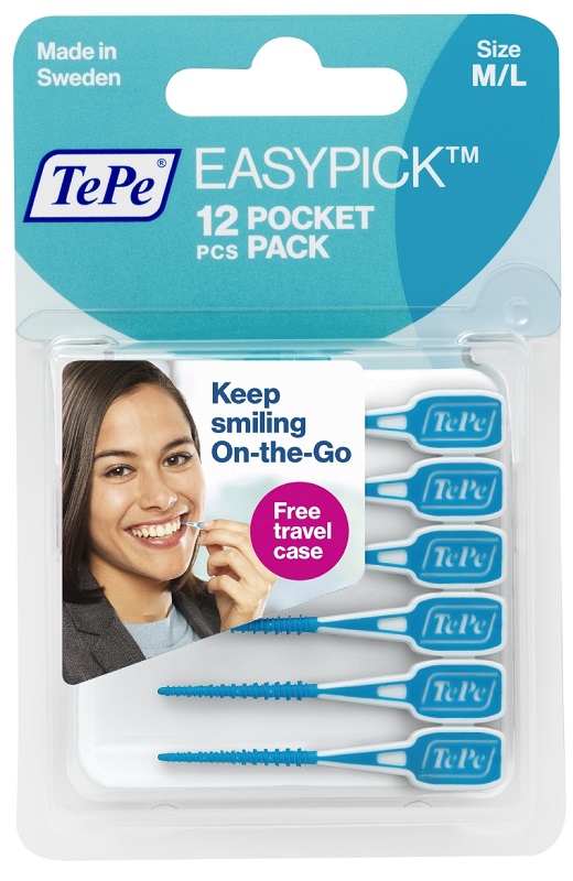 TEPE EASYPICK M/L BLU 12 PEZZI - farmasorriso.com