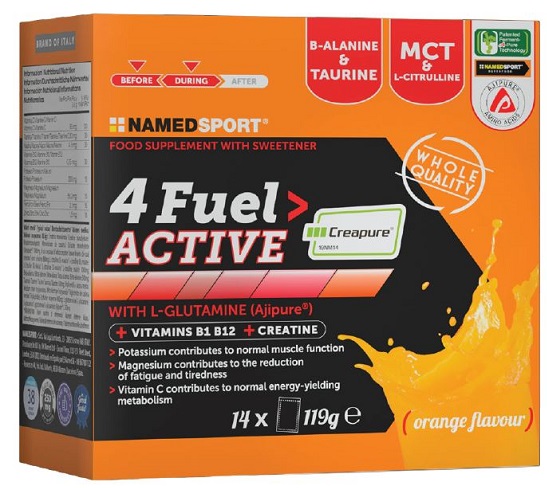 4 FUEL> ACTIVE 14 BUSTINE ORANGE FLAVOUR - farmasorriso.com
