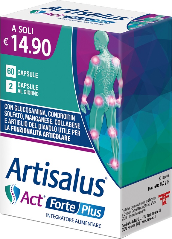 ARTISALUS ACT FORTE PLUS 60 CAPSULE - farmasorriso.com