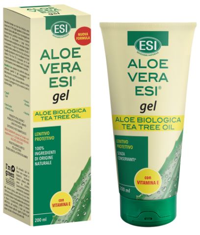 ESI ALOE VERA GEL VITAMINA E + TEA TREE 200 ML - farmasorriso.com