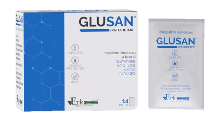 GLUSAN EPATO DETOX 14 BUSTINE - farmasorriso.com