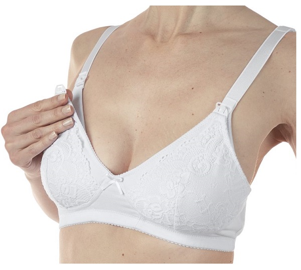 MAMMY REGGISENO COTONE ALLATTAMENTO WHITE 4D - farmasorriso.com