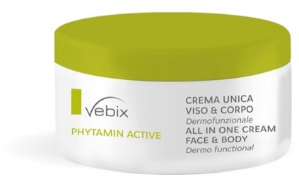 VEBIX PHYTAMIN E CREMA UNICA DERNOFUNSIONALE VISO E CORPO 300 ML - farmasorriso.com