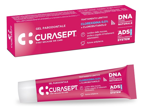 CURASEPT GEL PARODONTALE ADS DNA TRATTAMENTO LENITIVO 30 ML - farmasorriso.com