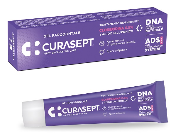 CURASEPT GEL PARODONTALE ADS DNA TRATTAMENTO RIGENERANTE 30 ML - farmasorriso.com