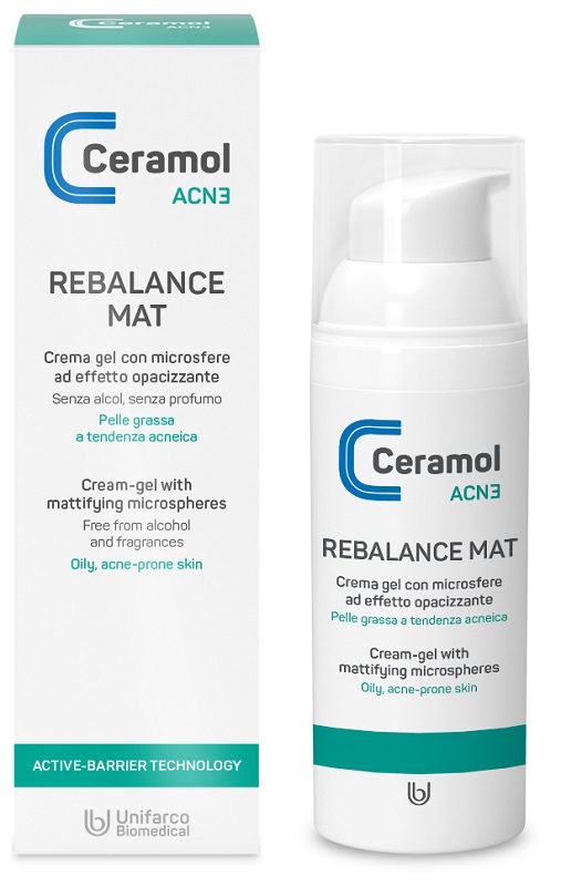 CERAMOL ACN3 REBALANCE MAT 50 ML - farmasorriso.com