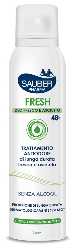 SAUBER FRESH DEODORANTE SPRAY 150 ML - farmasorriso.com