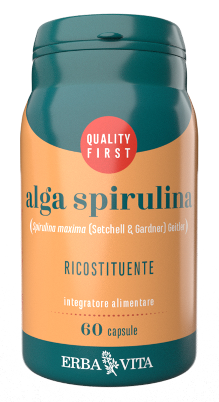 ALGA SPIRULINA 60 CAPSULE - farmasorriso.com