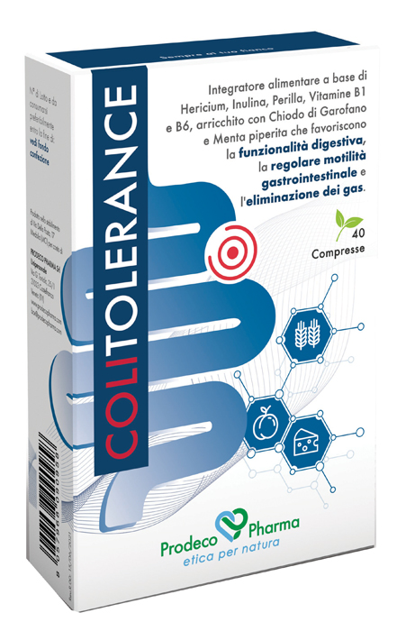 COLITOLERANCE 40 COMPRESSE - farmasorriso.com
