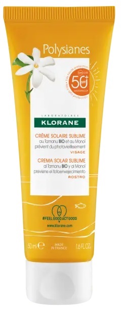 LES POLYSIANES CREMA VISO TAMANU BIO&MONOI SPF50+ 50 ML - farmasorriso.com