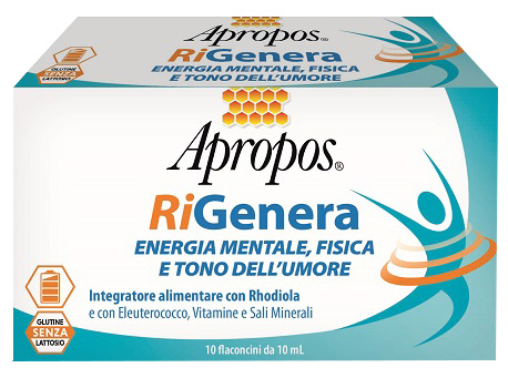APROPOS RIGENERA ENERGIA FISICA E MENTALE 10 FLACONCINI 10 ML - farmasorriso.com