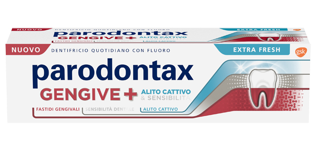 PARODONTAX GENGIVE+ALITO EXTRA FRESH 75 ML - farmasorriso.com