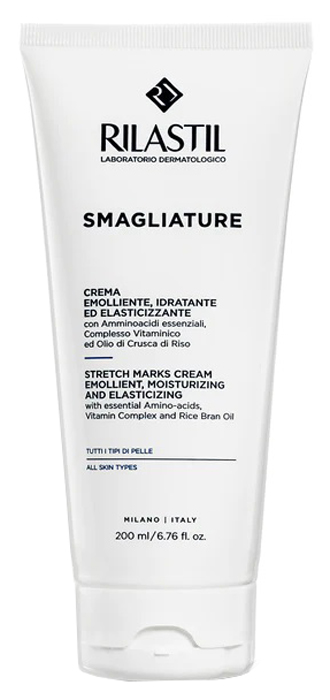 RILASTIL SMAGLIATURE CREMA EMOLLIENTE IDRATANTE ED ELASTICIZZANTE 200 ML - farmasorriso.com