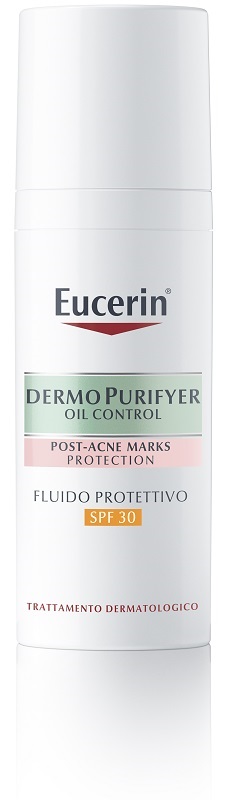 EUCERIN DERMOPURIFYER PROTECTIVE FLUID SPF30 50 ML - farmasorriso.com