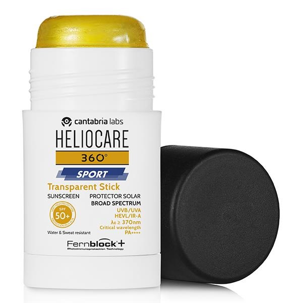 HELIOCARE 360 SPORT TRANSPARENT STICK 25 G - farmasorriso.com