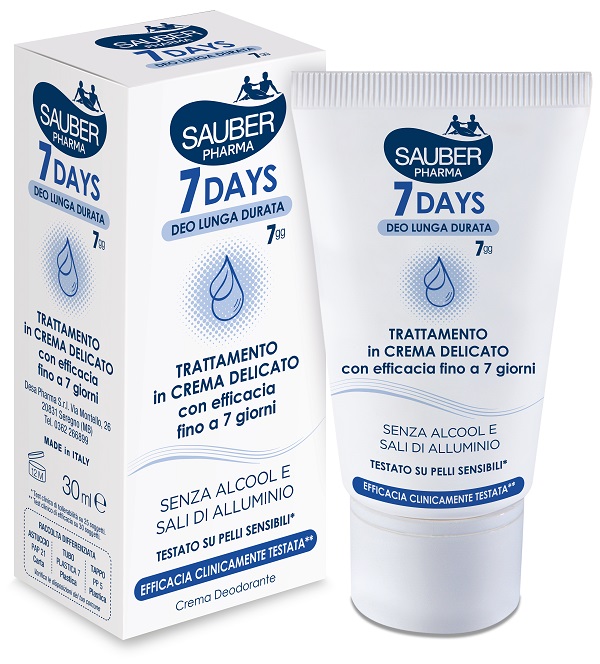 SAUBER 7DAYS CREMA 7 GIORNI 30 ML - farmasorriso.com
