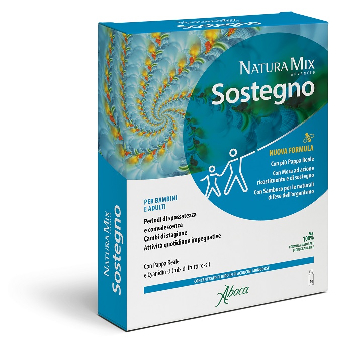 NATURA MIX ADVANCED SOSTEGNO 10 FLACONCINI DA 15 ML - farmasorriso.com