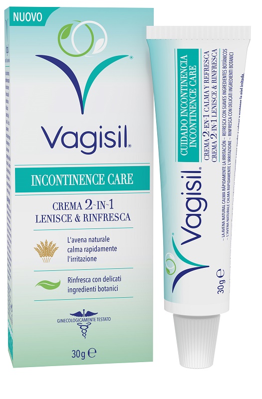 VAGISIL INCONTINENCE CARE CREMA 2IN1 LENISCE & RINFRESCA 30 G - farmasorriso.com
