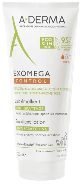 EXOMEGA CONTROL LATTE EMOLLIENTE 200 ML - farmasorriso.com