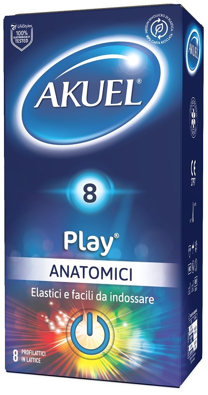 PROFILATTICO AKUEL PLAY ANATOMICO 8 PEZZI - farmasorriso.com