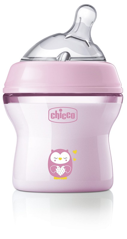 CHICCO BIBERON NAT FEEL PP 0M+ 150 ML BIMBA - farmasorriso.com