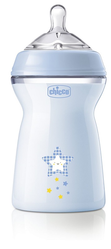 CHICCO BIBERON NAT FEEL PP 6M+ 330 ML BIMBO - farmasorriso.com