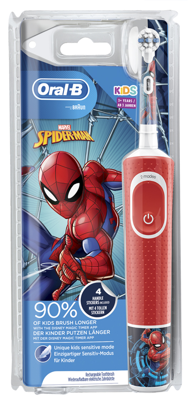 ORALB VITALITY KIDS SPIDERMAN SPAZZOLINO ELETTRICO - farmasorriso.com
