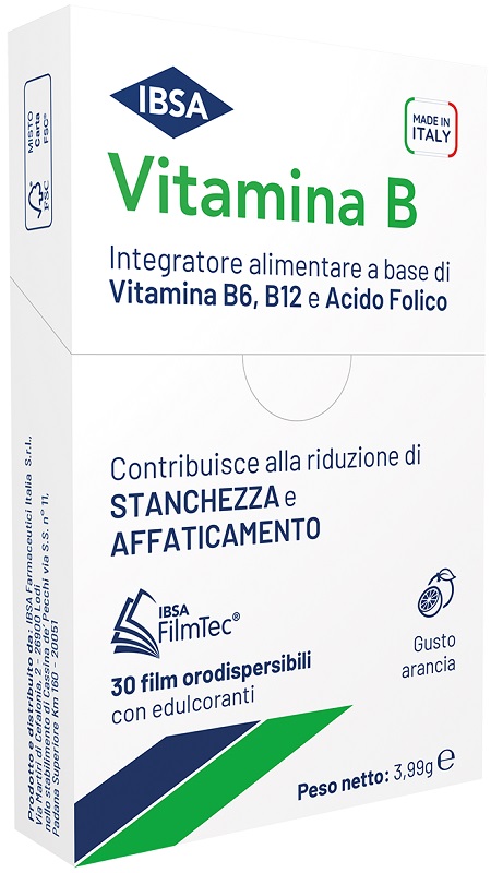 VITAMINA B IBSA 30 FILM ORALI - farmasorriso.com