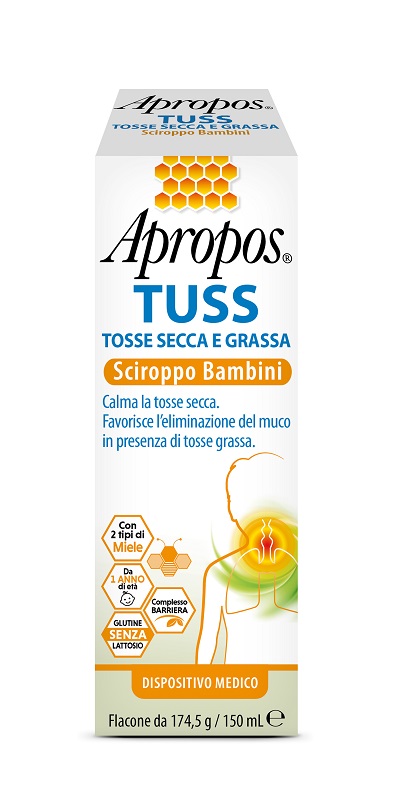 APROPOS TUSS SCIROPPO BAMBINI 150 ML - farmasorriso.com