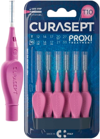 CURASEPT PROXI T10 FUXIA 6 PEZZI - farmasorriso.com
