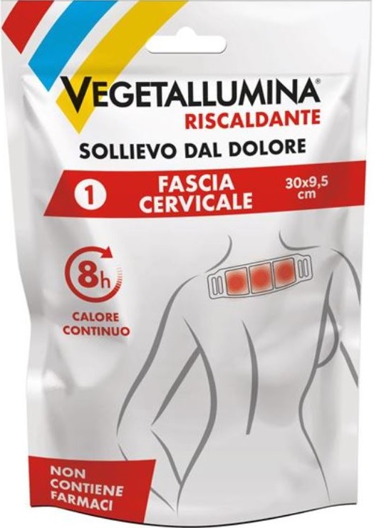 VEGETALLUMINA FASCIA CERVICALE RISCALDANTE 1 PEZZO - farmasorriso.com