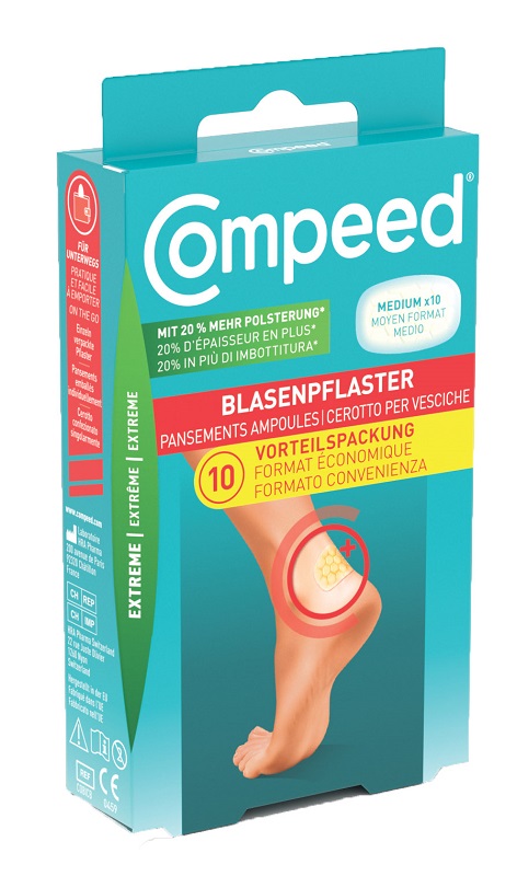 CEROTTI COMPEED PER VESCICHE MEDIO EXTREME 10 PEZZI - farmasorriso.com
