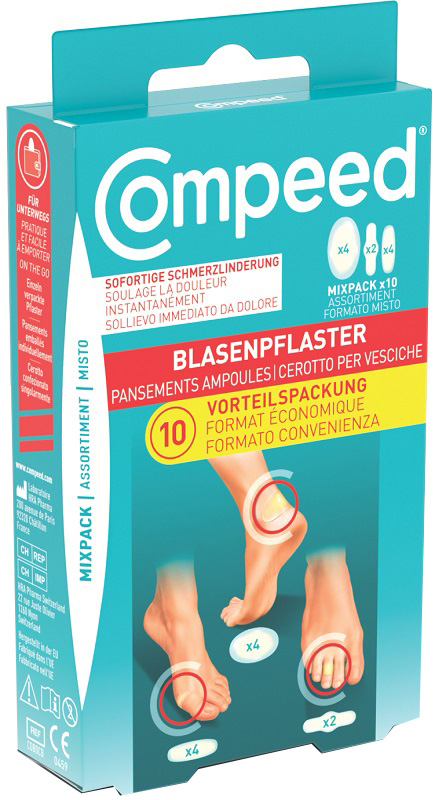 CEROTTI COMPEED PER VESCICHE MISTO BOX 10 PEZZI - farmasorriso.com