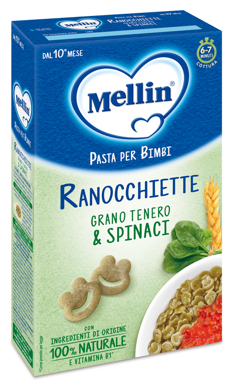 MELLIN RANOCCHIETTE CON SPINACI 280 G - farmasorriso.com