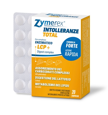ZYMEREX INTOLLERANZE TOTAL 20 COMPRESSE - farmasorriso.com