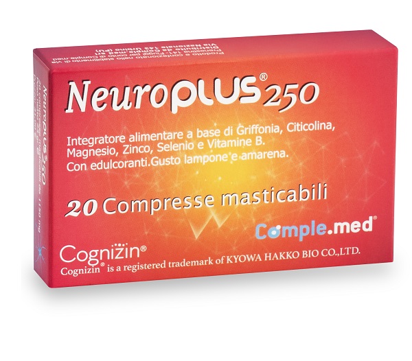 NEUROPLUS 250 20 COMPRESSE MASTICABILI - farmasorriso.com