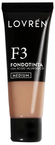 LOVREN FONDOTINTA F3 MEDIUM 25 ML - farmasorriso.com