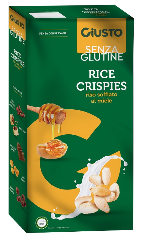 GIUSTO SENZA GLUTINE RICE CRISPIES 250 G - farmasorriso.com