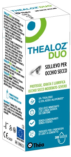 THEALOZ DUO SOLUZIONE OFTALMICA FLACONE 15 ML - farmasorriso.com